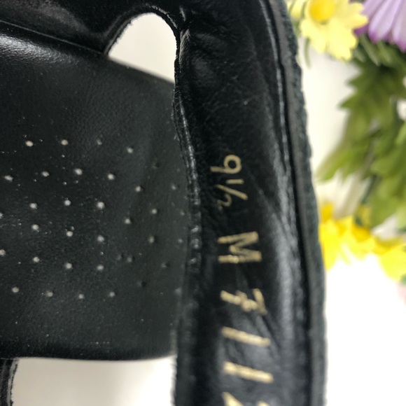 SAS Womens Suntimer Slingbacks Black Patent Leather Size 9.5 M - Picture 15 of 16